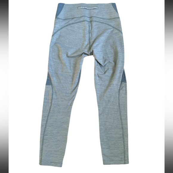 Outdoor Voices TechSweat 3/4 Two-Tone Leggings Slate/Provincial Blue Size S - Picture 2 of 8